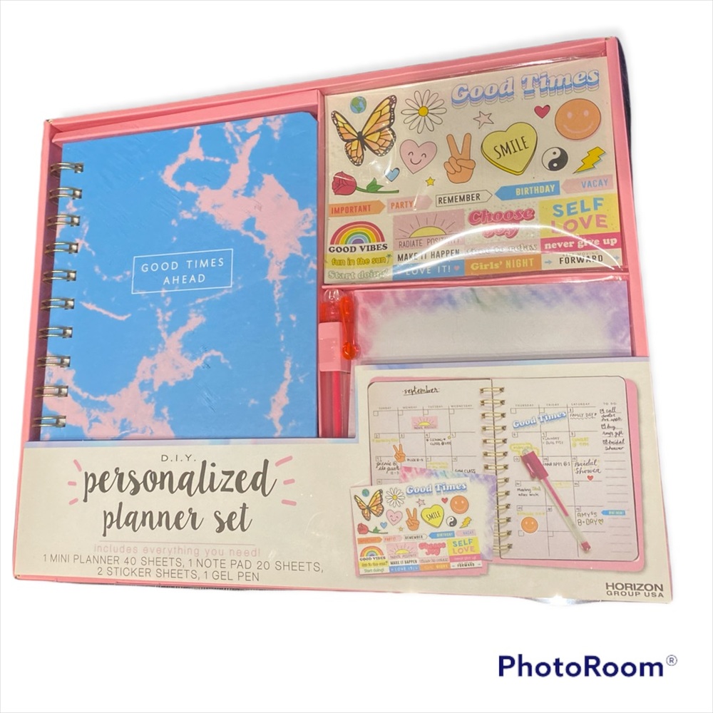 Personalized planner set